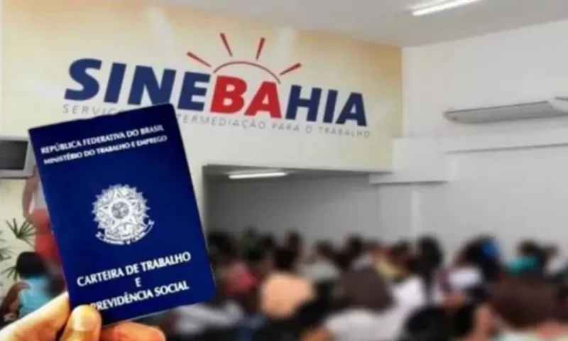 Oportunidade -SineBahia oferece 130  vagas de trabalho em Teixeira de Freitas