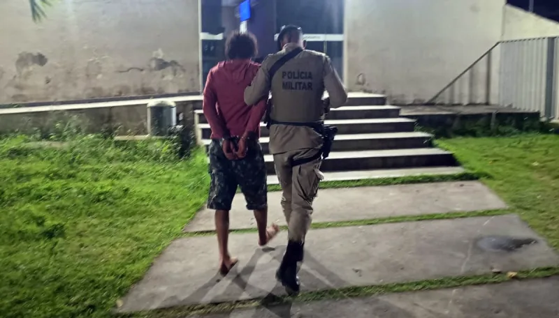 Polícia Militar prende autor de feminicídio em Eunápolis