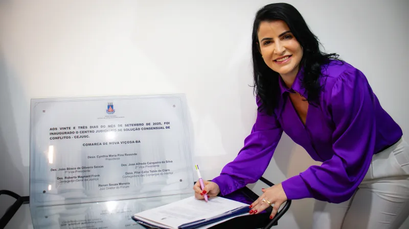 Nova Viçosa se torna pioneira no Extremo Sul da Bahia com a inauguração de Ponto de Inclusão Digital e CEJUSC