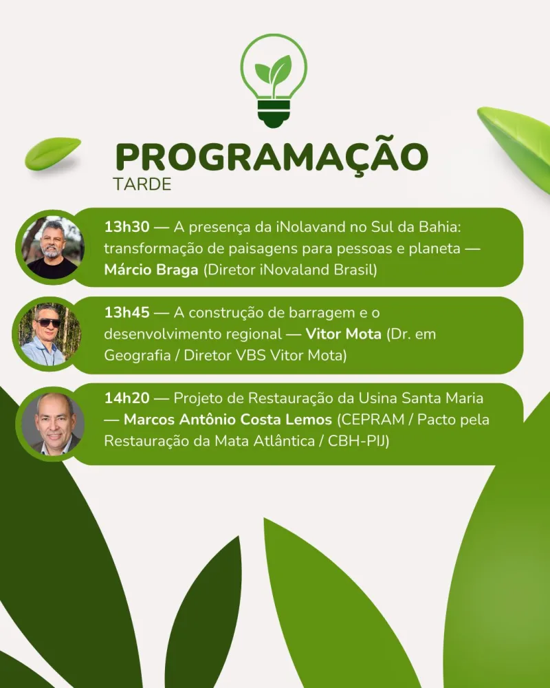 Medeiros Neto realiza 1º Seminário Ambiental com foco nos recursos hídricos