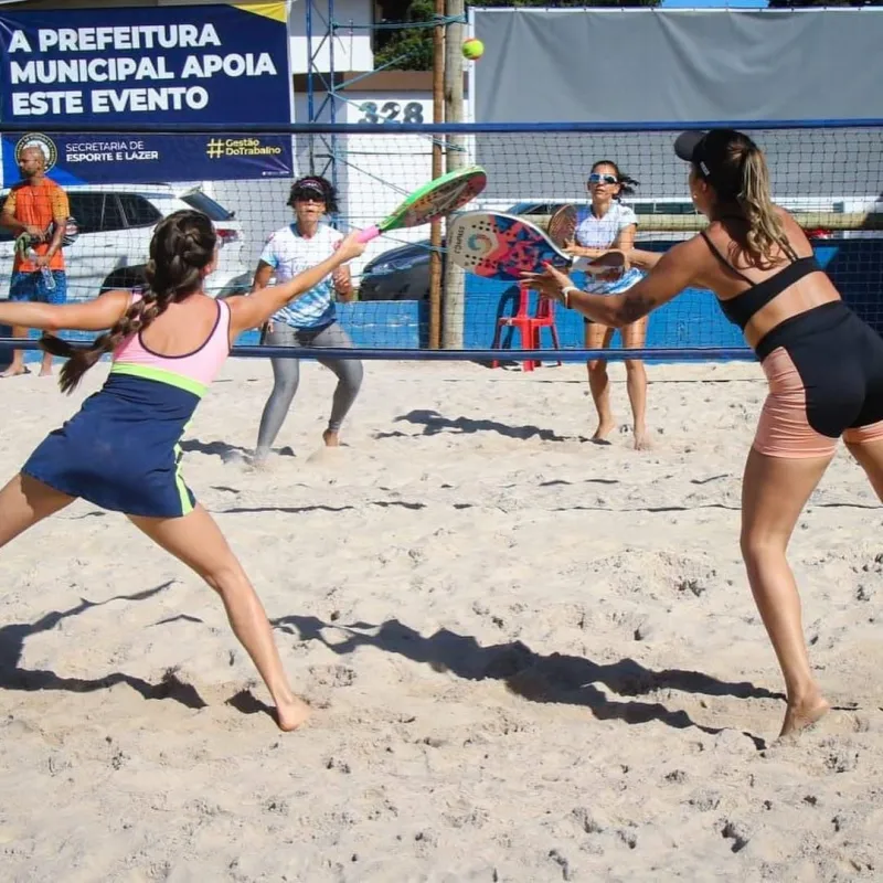 Maior torneio de Beach Tennis da região reúne 560 atletas em Mucuri