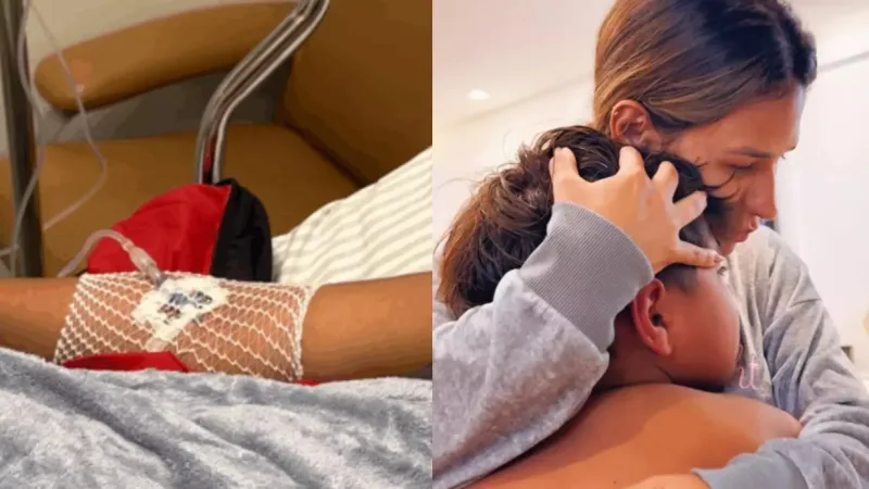 Filho de Simone Mendes é levado às pressas ao hospital e Kaká Diniz revela diagnóstico Filho de Simone Mendes é levado às pressas ao hospital e Kaká Diniz revela diagnóstico