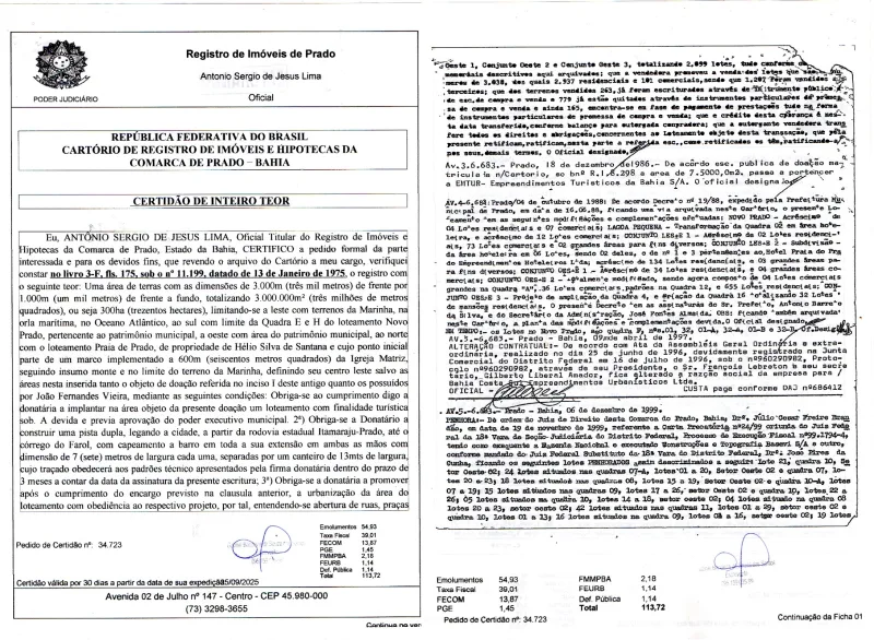 Área da Basevi segue ocupada em Prado, apesar de decisões judiciais