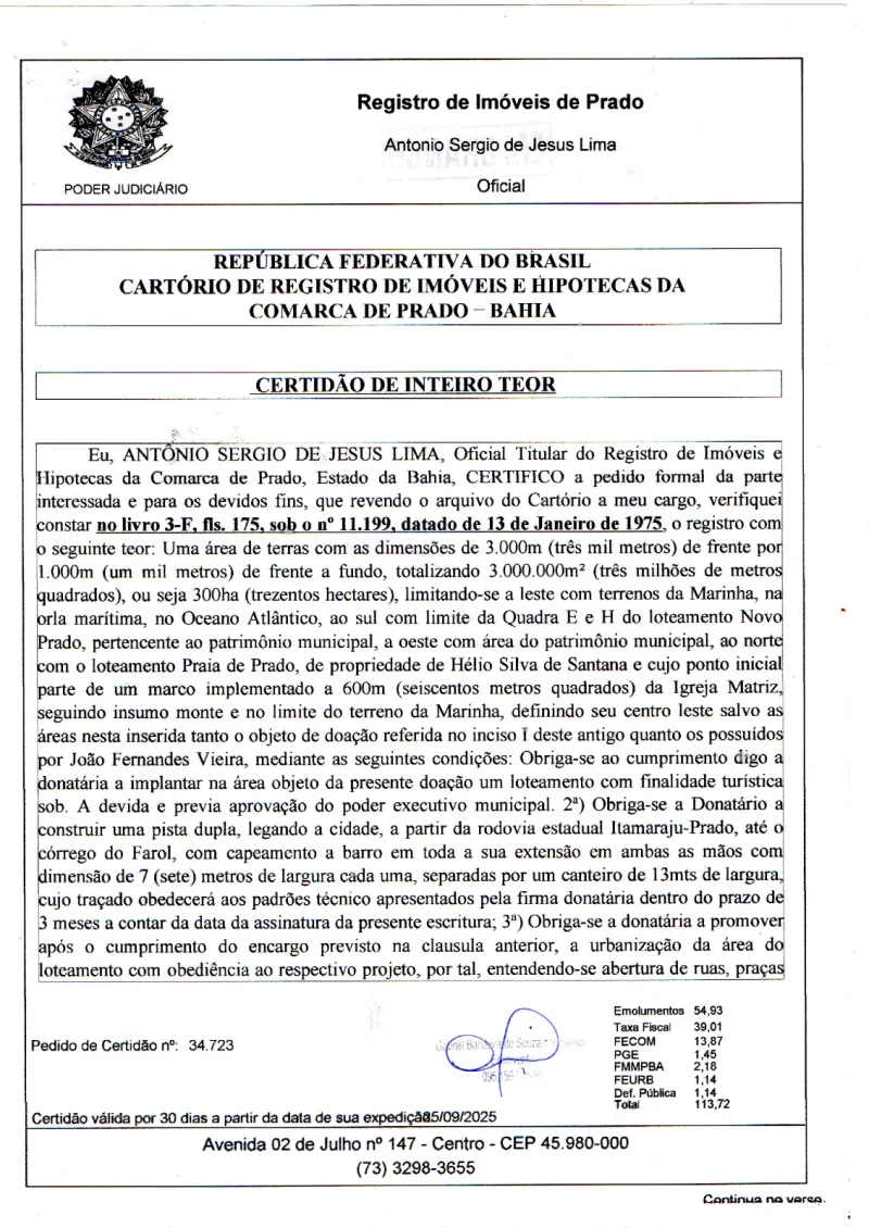Área da Basevi segue ocupada em Prado, apesar de decisões judiciais