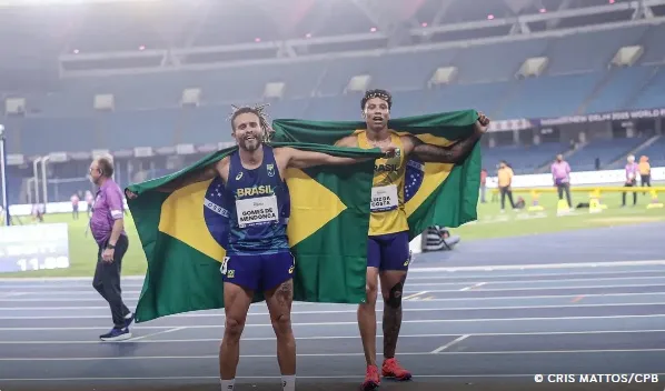Brasil leva 6 medalhas no 2º dia do Mundial de atletismo paralímpico