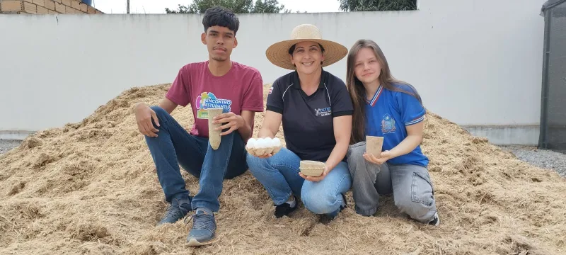 Projeto de embalagens sustentáveis criado por alunos do CETEP de Medeiros Neto será apresentado em Brasília