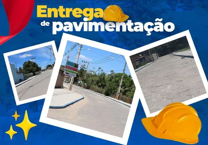 Prefeitura de Nova Viçosa inaugura pavimentação de ruas em Posto da Mata nesta quinta-feira (2)