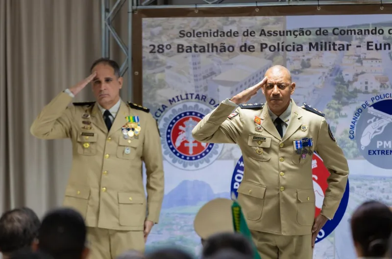 Tenente-Coronel Telmo assume o Comando do 28º Batalhão da Polícia Militar de Eunápolis