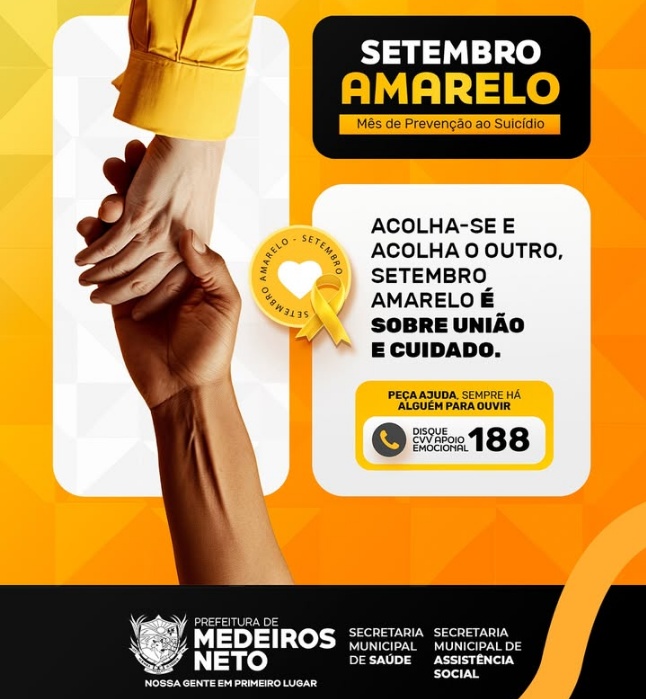 Pref. MNeto - Setembro amarelo