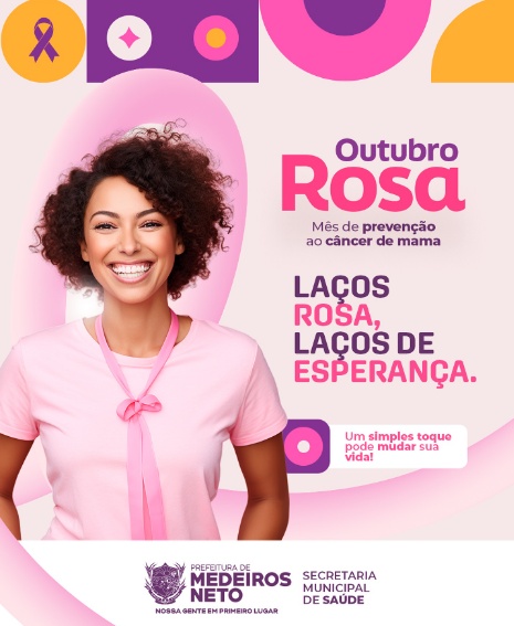 Outubro rosa - Medeiros