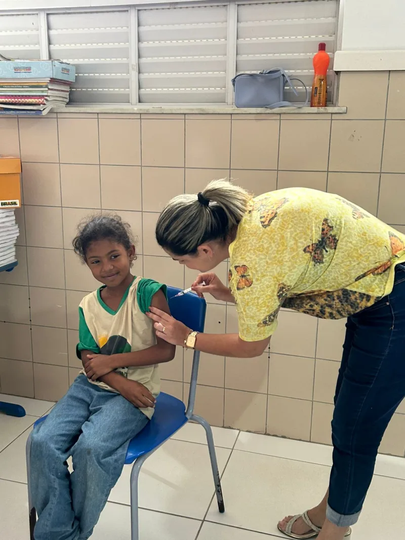 Programa Saúde na Escola reforça cuidados preventivos com alunos da rede municipal em Lajedão