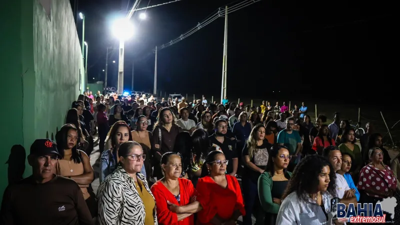 Prefeitura de Nova Viçosa inaugura pavimentação da Rua Mucuri e vias transversais em Posto da Mata