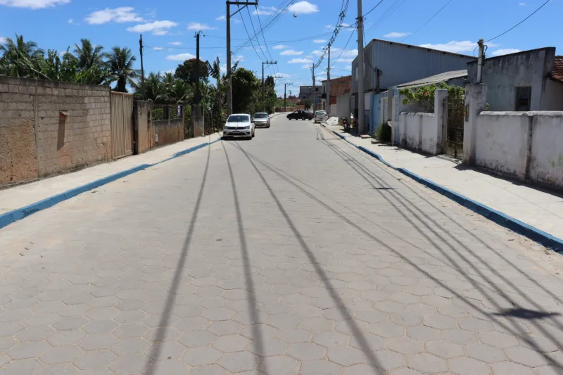 Prefeitura de Nova Viçosa inaugura pavimentação da Rua Mucuri e vias transversais em Posto da Mata