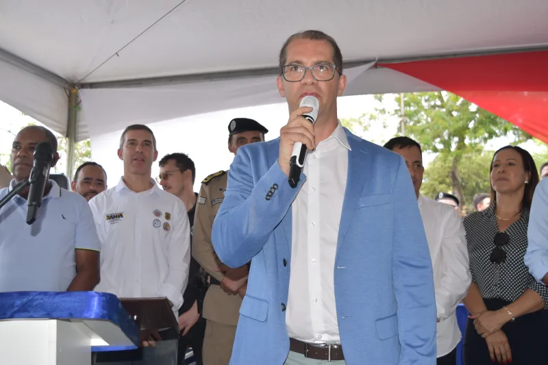 Prefeito Marcelo Belitardo recepciona comitiva do governo e reforça parceria entre os poderes
