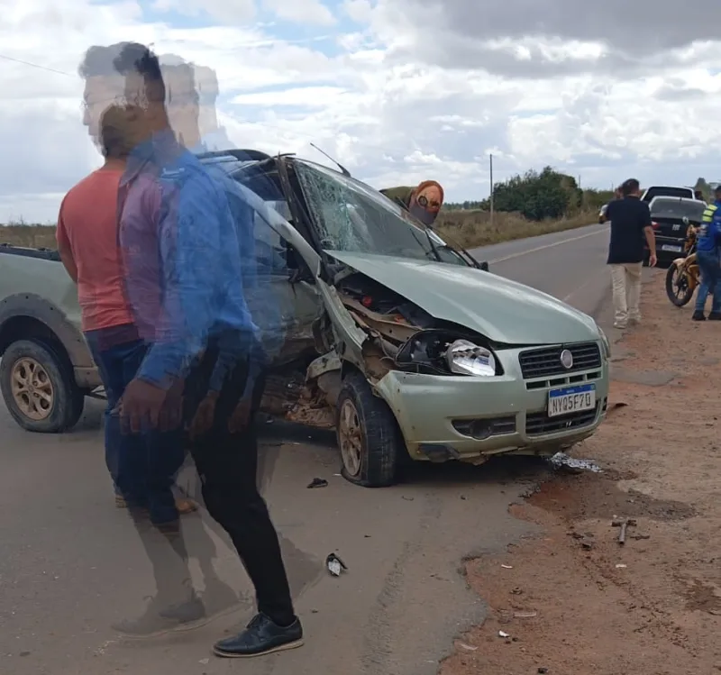 Vídeo -Idoso morre em acidente perto de Nova Lídice; padre e seminarista estão entre os feridos