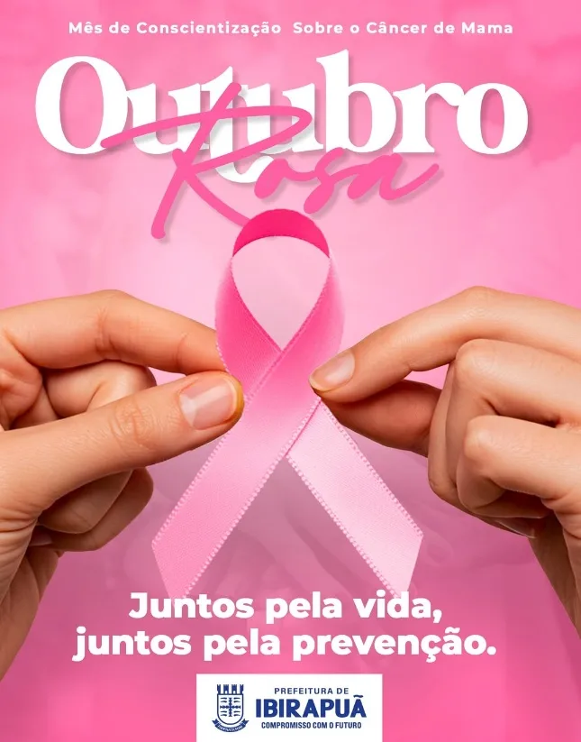 Ibirapuã intensifica ações do Outubro Rosa com foco na prevenção e no cuidado com a saúde da mulher