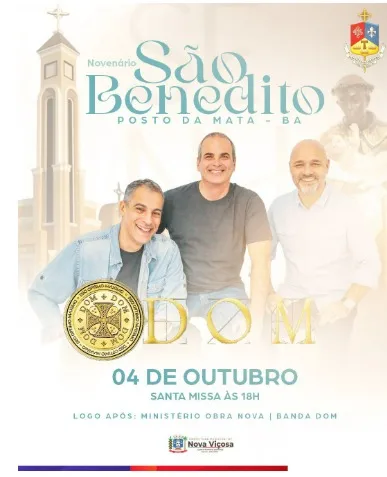 Igreja São Benedito de Posto da Mata celebra o padroeiro com três dias de fé, música e entrega de reforma
