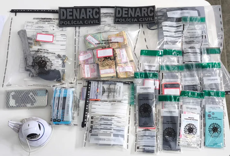 Ação da Polícia Civil prende suspeito e apreende materiais ligados ao tráfico em Itabuna