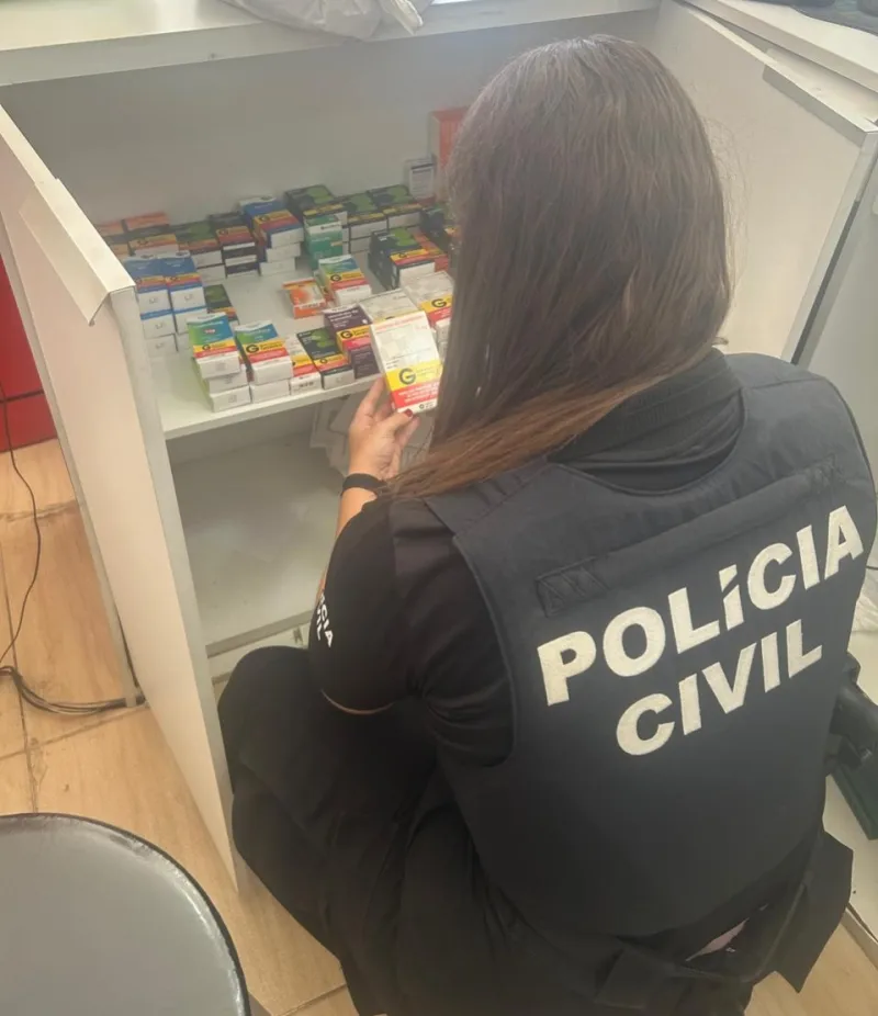 Operação Pharmaco apreende cerca de 5 mil produtos irregulares e interdita farmácias em Ilhéus