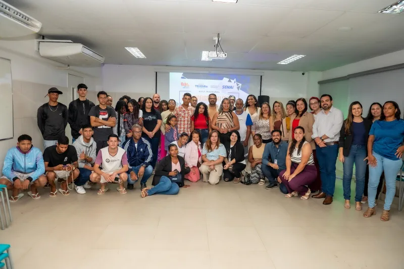 Teixeira de Freitas inicia EJA Profissionalizante 2025 com aula inaugural no SENAI