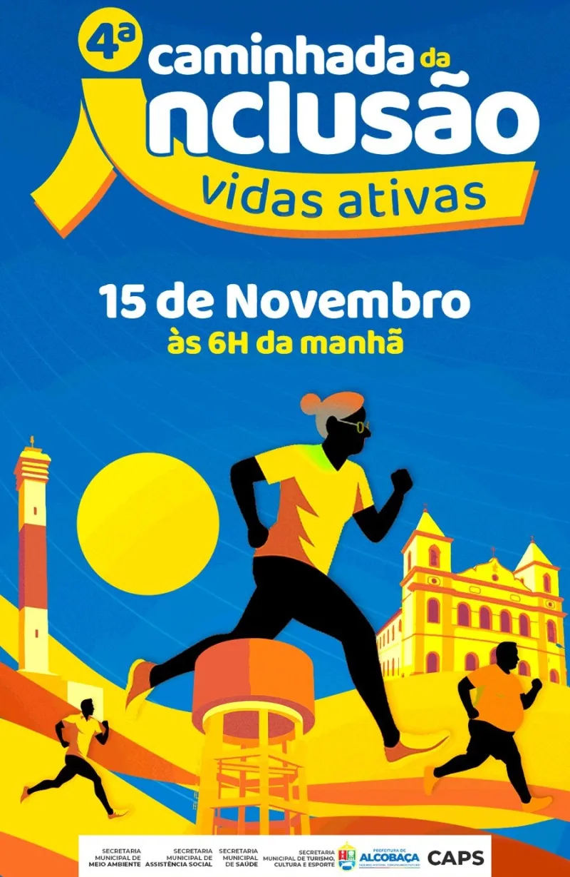 Alcobaça se Prepara para a 4ª Caminhada da Inclusão 