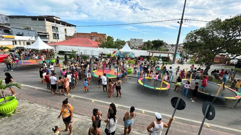 Mucuri comemora o Dia das Crianças com uma grande festa e brincadeiras ao ar livre