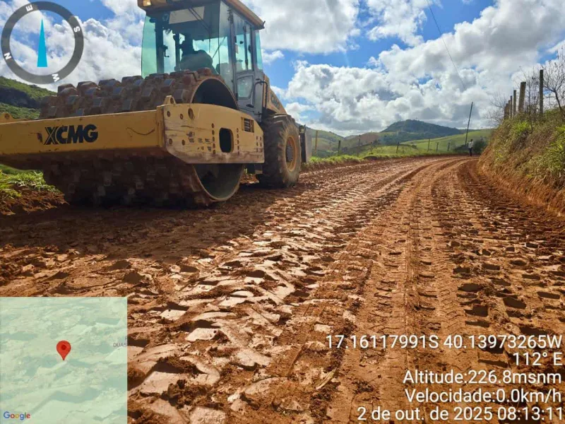 Prefeito Manrick Teixeira transforma a zona rural de Vereda com maior programa de recuperação de estradas da história