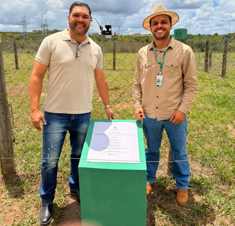 Medeiros Neto presente na inauguração da Estação Meteorológica do IF Baiano