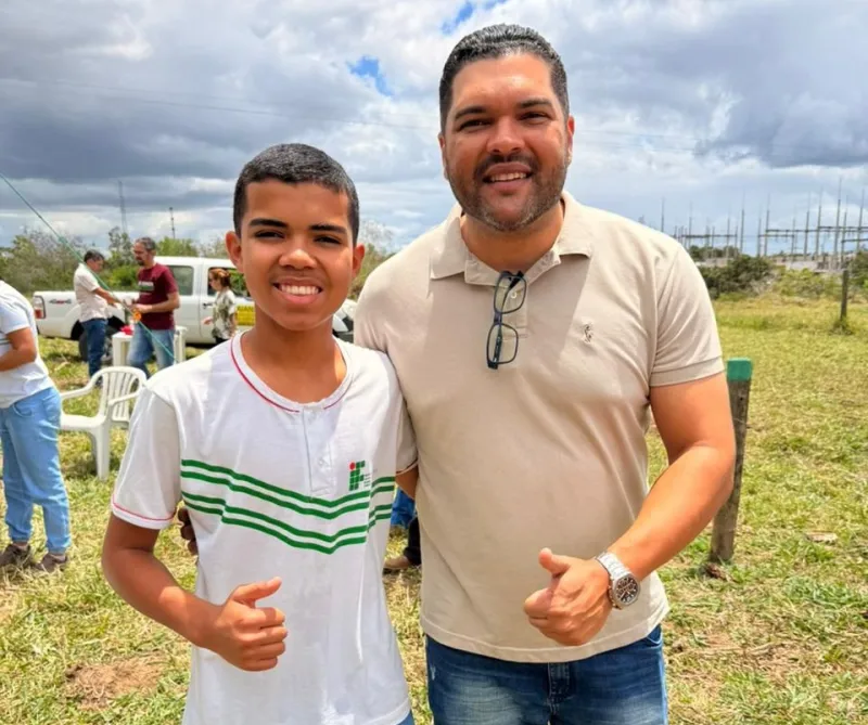 Medeiros Neto presente na inauguração da Estação Meteorológica do IF Baiano
