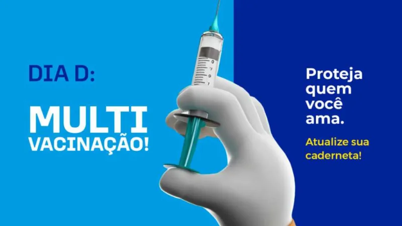 Dia D de Vacinação acontece neste sábado em Teixeira de Freitas