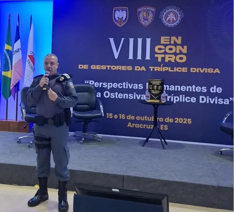 Suzano participa de Encontro de Gestores das Polícias Militares da Tríplice Divisa em Aracruz