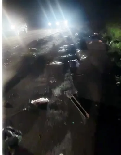 Tragédia: 15 pessoas morreram em acidente com ônibus que saiu da Bahia para fazer compras em Pernambuco