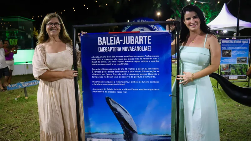 Festa da Baleia 2025 atrai multidão e impulsiona o turismo com a 1ª Feira Gastronômica de Nova Viçosa Festa da Baleia 2025 atrai multidão e impulsiona o turismo com a 1ª Feira Gastronômica de Nova Viçosa