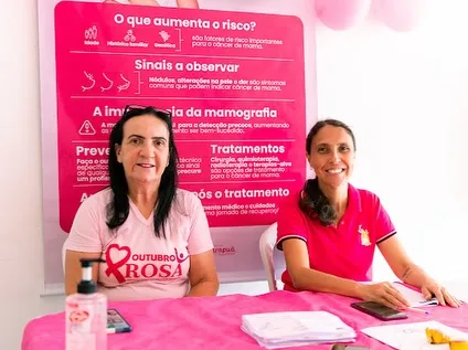 Outubro Rosa em Ibirapuã reforça um cuidado que acontece o ano todo