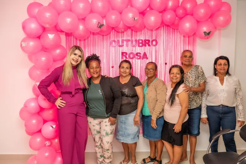 Mais de 800 mamografias são ofertadas em ação do Outubro Rosa em Teixeira de Freitas