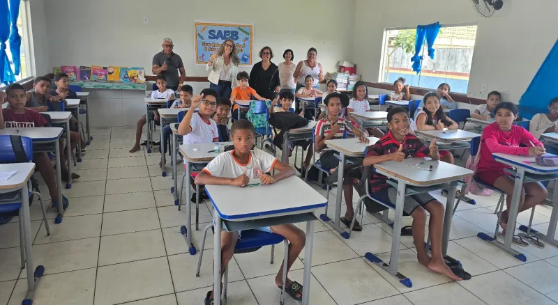 Educação de Mucuri vive dia histórico com início das avaliações do SAEB 2025 nas Escolas Municipais