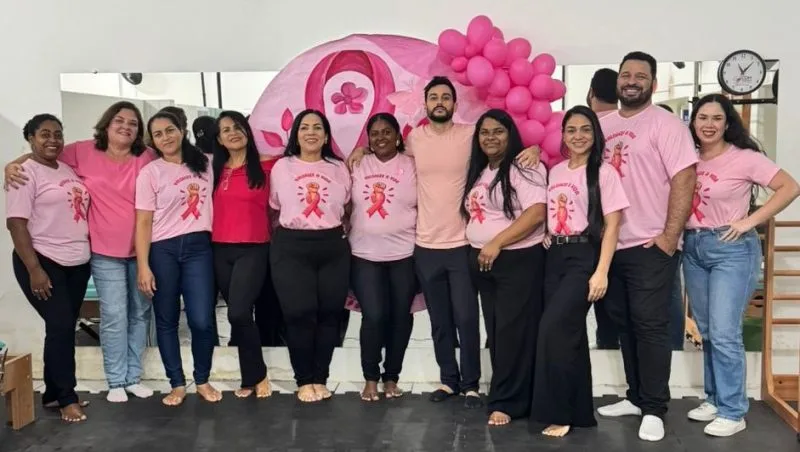 Clínica Municipal de Fisioterapia de Itabatã promove evento “Momento Outubro Rosa: Cuidar e Prevenir” com foco em saúde, beleza e bem-estar feminino