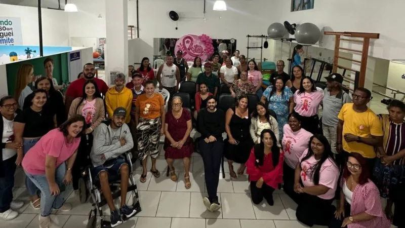 Clínica Municipal de Fisioterapia de Itabatã promove evento “Momento Outubro Rosa: Cuidar e Prevenir” com foco em saúde, beleza e bem-estar feminino