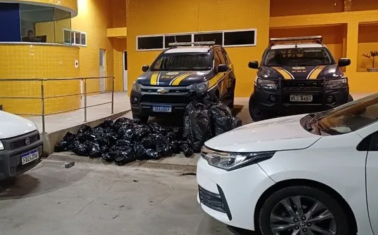 PRF Apreende Mais de 100 kg de Maconha em Simões Filho