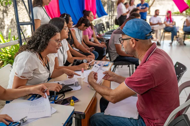 Prefeitura de Teixeira de Freitas realiza 1ª Feira de Saúde da UBS São Lourenço I com ampla participação da comunidade Prefeitura de Teixeira de Freitas realiza 1ª Feira de Saúde da UBS São Lourenço I com ampla participação da comunidade