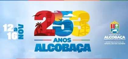 Esporte e celebração marcam os 253 anos de Alcobaça com programação especial de 12 a 16 de novembro Esporte e celebração marcam os 253 anos de Alcobaça com programação especial de 12 a 16 de novembro