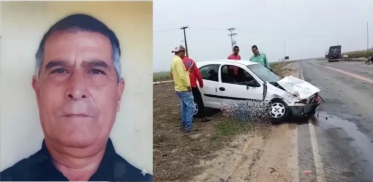 Loteiro de Lajedão de 74 anos morre prensado pelo próprio carro  na BA 290 em Medeiros Neto