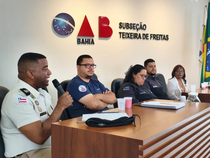 Comandante da 87ª CIPM destaca importância da inteligência policial e das escolhas individuais em debate da OAB sobre encarceramento racial Comandante da 87ª CIPM destaca importância da inteligência policial e das escolhas individuais em debate da OAB sobre encarceramento racial