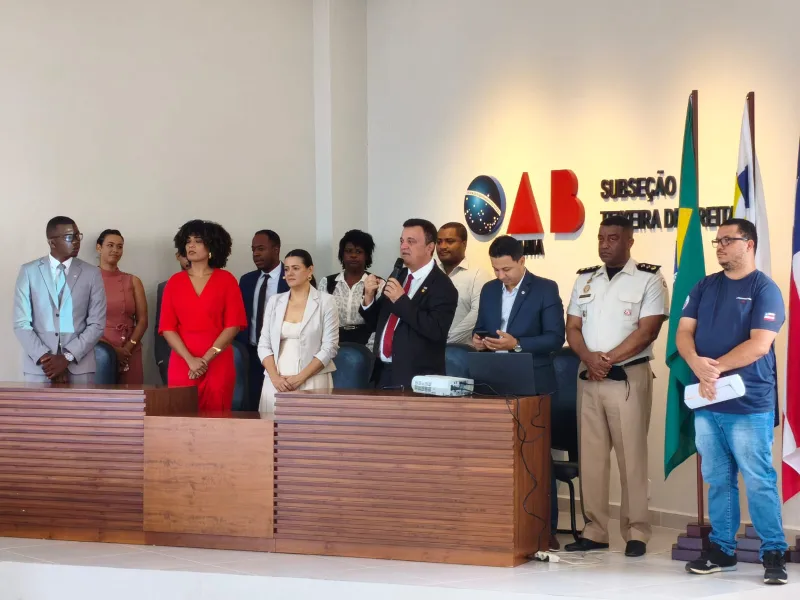 Comandante da 87ª CIPM destaca importância da inteligência policial e das escolhas individuais em debate da OAB sobre encarceramento racial Comandante da 87ª CIPM destaca importância da inteligência policial e das escolhas individuais em debate da OAB sobre encarceramento racial