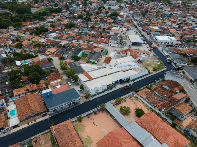 Prefeitura de Prado avança com obras de pavimentação e leva mais qualidade de vida aos bairros Prefeitura de Prado avança com obras de pavimentação e leva mais qualidade de vida aos bairros