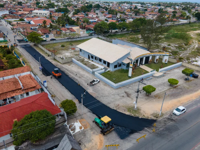 Prefeitura de Prado avança com obras de pavimentação e leva mais qualidade de vida aos bairros Prefeitura de Prado avança com obras de pavimentação e leva mais qualidade de vida aos bairros