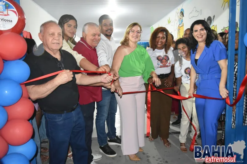 Gestão Luciana Machado reforça compromisso com a educação ao inaugurar creche em Helvécia Gestão Luciana Machado reforça compromisso com a educação ao inaugurar creche em Helvécia