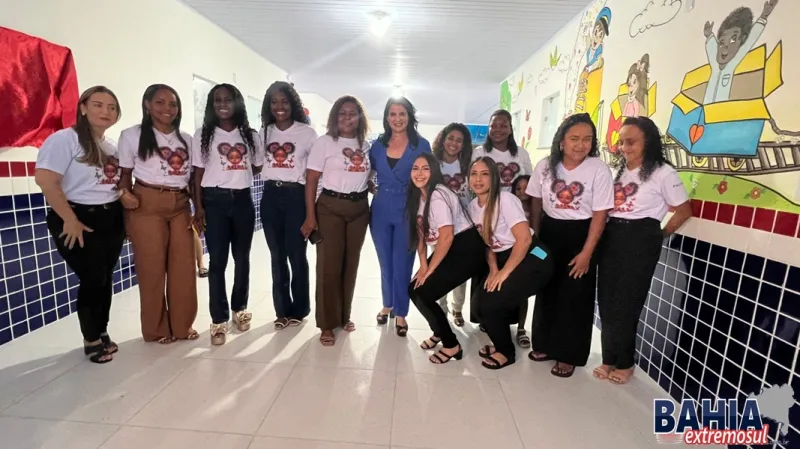 Gestão Luciana Machado reforça compromisso com a educação ao inaugurar creche em Helvécia Gestão Luciana Machado reforça compromisso com a educação ao inaugurar creche em Helvécia