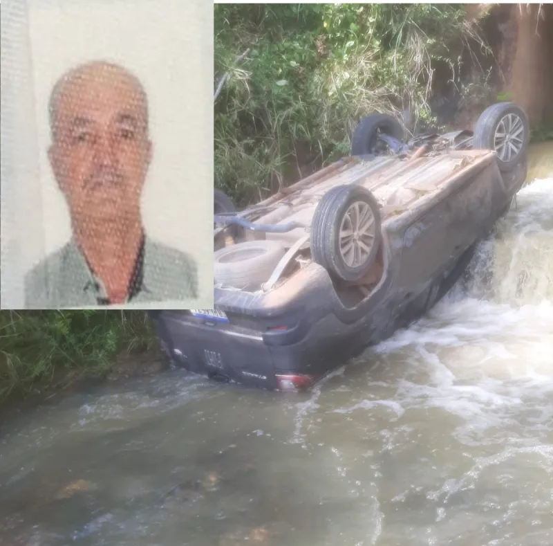 Motorista morre após capotar carro e cair dentro de córrego na BA-284, em Itamaraju Motorista morre após capotar carro e cair dentro de córrego na BA-284, em Itamaraju