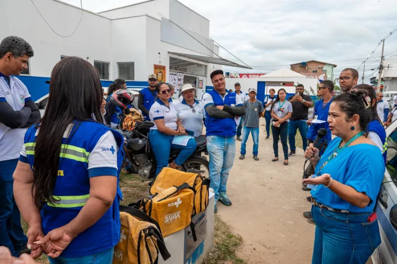Prefeitura de Teixeira de Freitas promove grande mobilização de saúde no bairro Liberdade